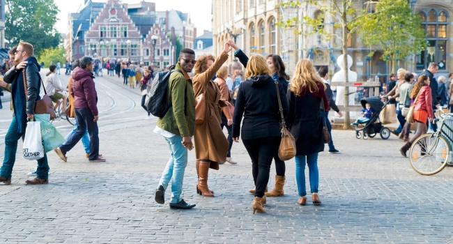 Student in Gent @ Korenmarkt